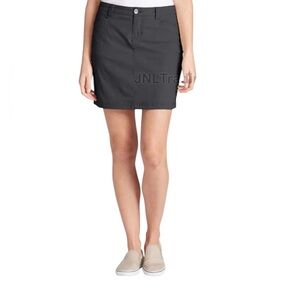 Eddie Bauer Women's Adventurer 2.0 Skort, UPF 50, Dark Smoke, Size 10